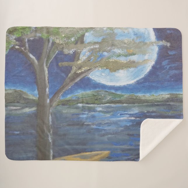 Work Image Sobriety Sherpa Blanket (Front (Horizontal))