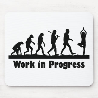 Work in Progress (Yoga) Mouse Pad