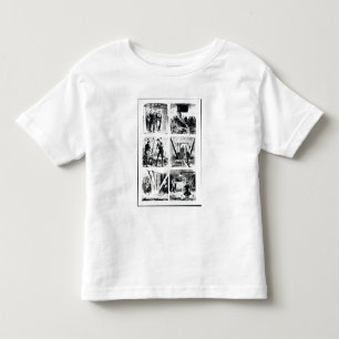 Work inside the caissons, constucting Brooklyn Bri Toddler T-shirt