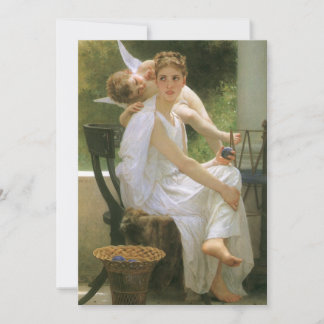 Work Interrupted by Bouguereau, Angel Portrait