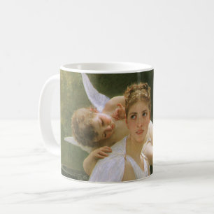 Work Interrupted by Bouguereau, Angel Portrait Coffee Mug