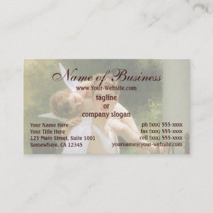 Work Interrupted by William Adolphe Bouguereau Business Card