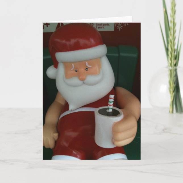 WORK IS ALL DONE-TIME TO CELEBRATE HOLIDAY CARD (Front)