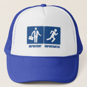 Work Is Important, Running Is Importanter Trucker Hat
