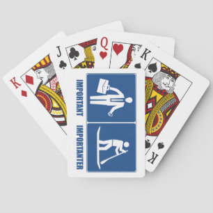 Work Is Important, Standup Paddling Is Importanter Playing Cards