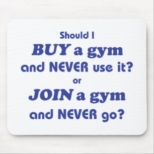 Work (it) out... mouse pad