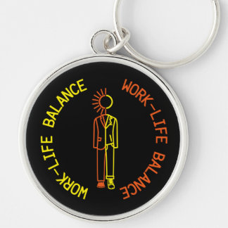 Work-life balance keychain
