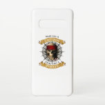 Work Like A Captain Party Like A Pirate Skull Joll Samsung Galaxy Case<br><div class="desc">Funny Pirate Captain Jolly Roger pirate skull and crossed swords. For beach bums, if you love the ocean and sailing.</div>