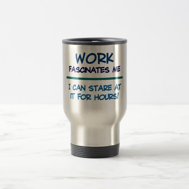 Work mug - choose style & colour (Center)