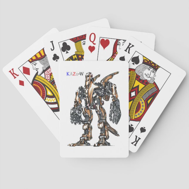 Work Number 00006: 'Mysterious Ritual Apparatus' Playing Cards (Back)