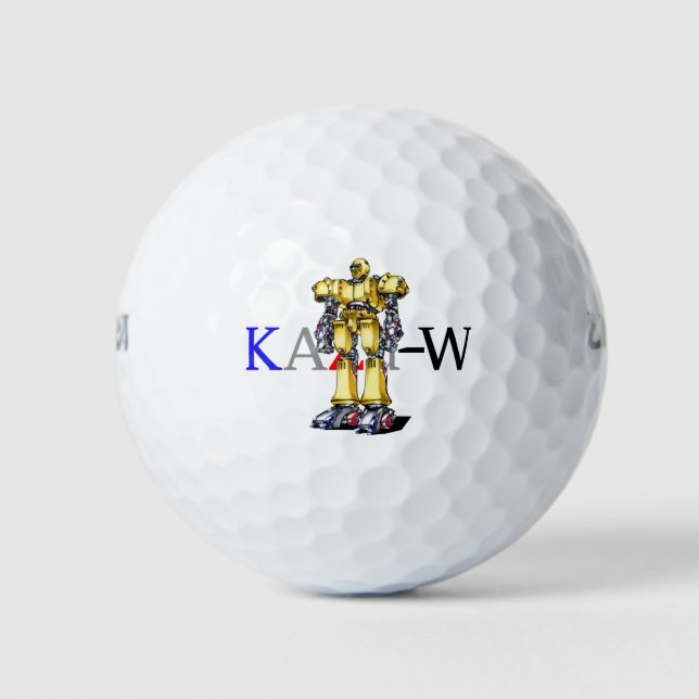 Work Number 00015 'Special Purpose Machine' Golf Balls (Front)