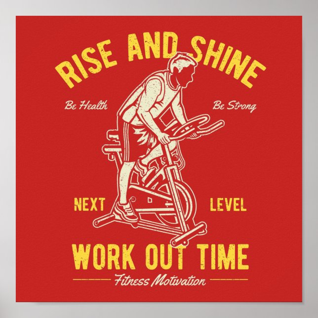 Work Out Time Poster (Front)