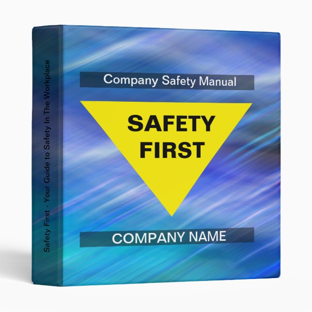 Work Safety Binder (Front/Spine)