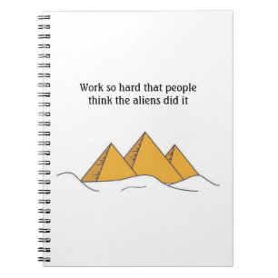 Work So Hard Notebook