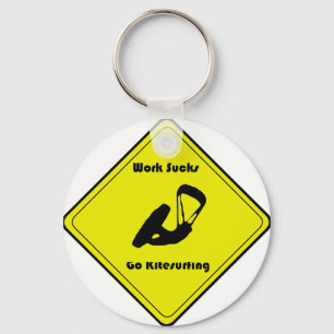 Work still sucks keychain