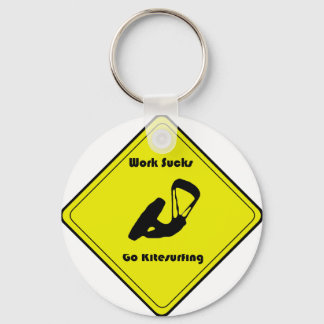 Work still sucks keychain