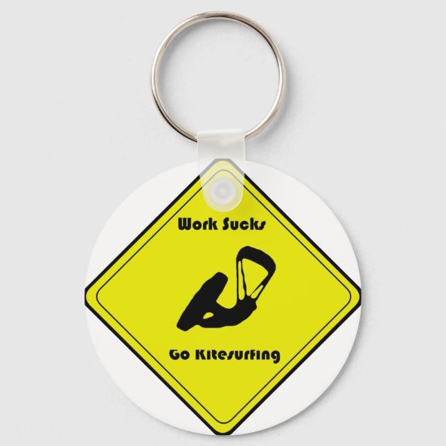 Work still sucks keychain (Front)