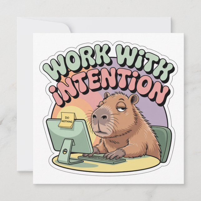 Work With Intention (Front)