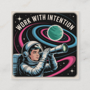 Work With Intention Calling Card