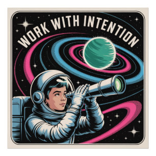 Work With Intention Photo Print