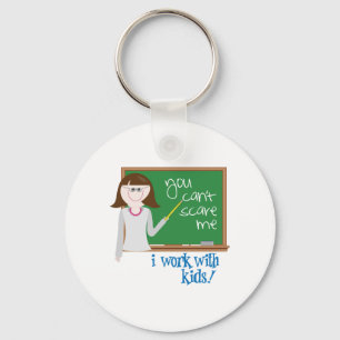 Work With Kids Keychain