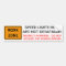 Work Zone Speed