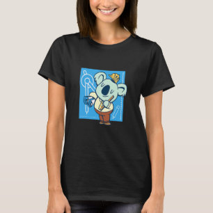 Workaholic Koala Job An Architect T-Shirt