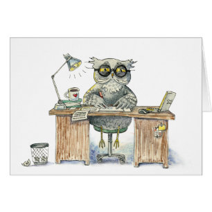 Workaholic night owl