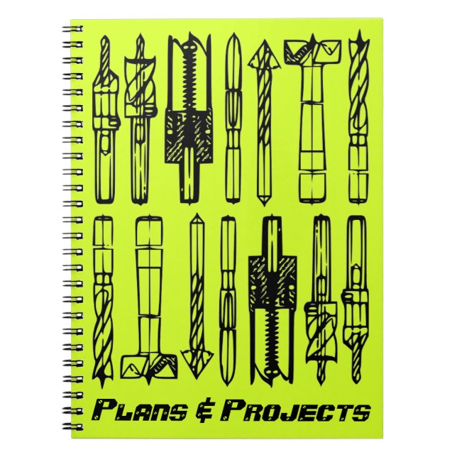 Workbook Project Log: Plans & Projects Notebook (Front)