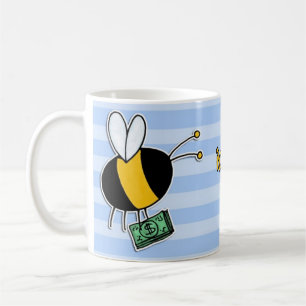 worker bee - banker coffee mug