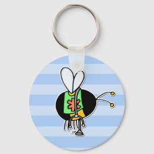 worker bee - paramedic keychain