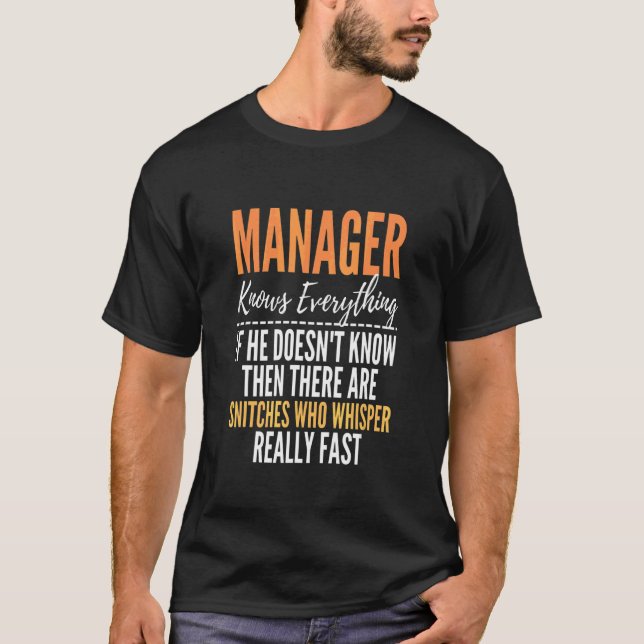 Worker Employee Sarcastic Worker Sarcasm T-Shirt (Front)