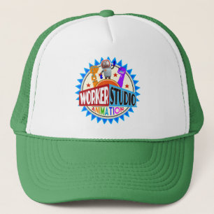 Worker Studio Animation Trucker Cap