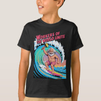 Workers Of The World Unite Surfing Karl Marx