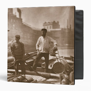 Workers on the 'Silent Highway', from 'Street Life Binder