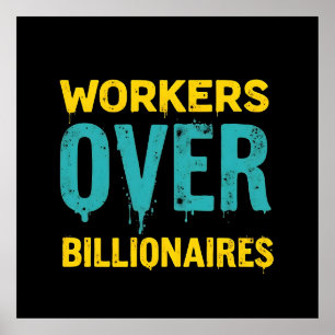 Workers Over Billionaires: Power to the People HD Poster