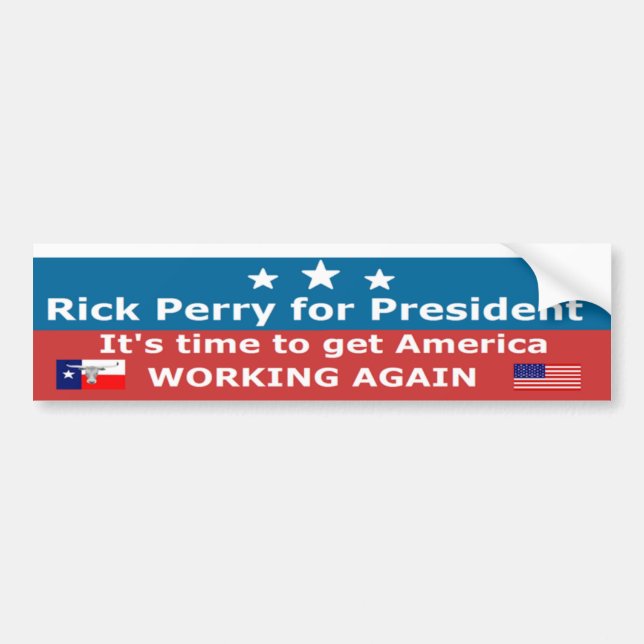 Working Again Bumper Sticker (Front)