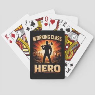 Working Class Hero Playing Cards