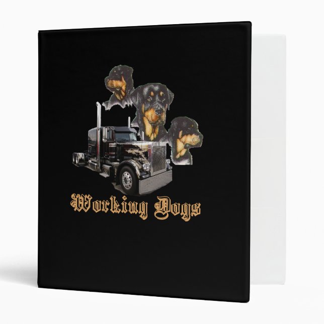 Working Dogs Binder (Front/Inside)