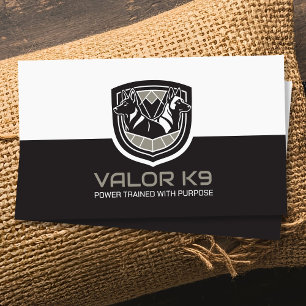 Working Dogs Training - GSD- Malinois Business Card