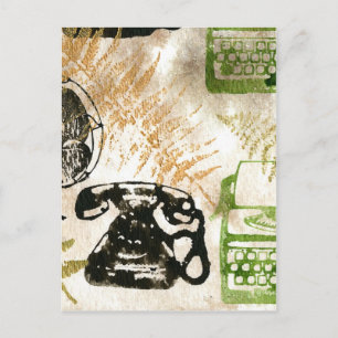 Working Fall Postcard