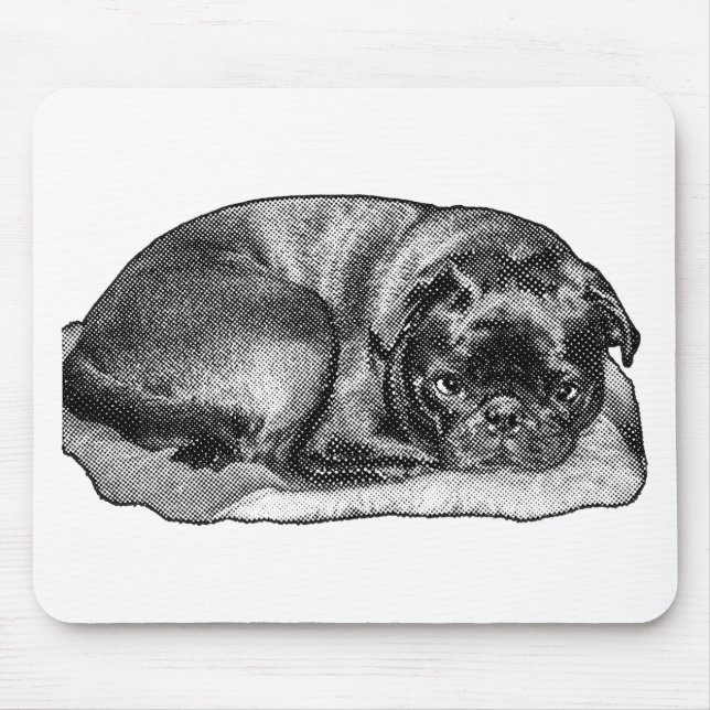 Working From Stillness Mouse Pad (Front)