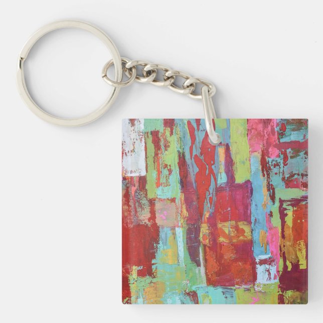 Working Girl Keychain (Front)