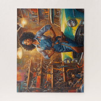 Working hard in the shop jigsaw puzzle