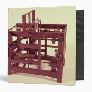 Working model of a loom binder