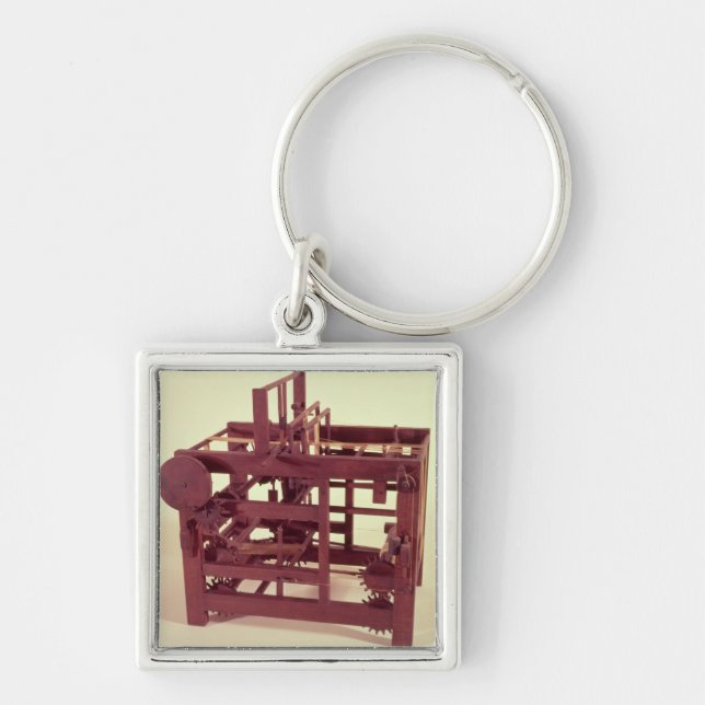 Working model of a loom keychain (Front)