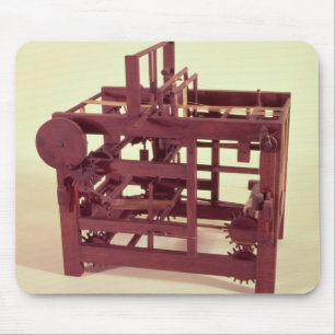 Working model of a loom mouse pad