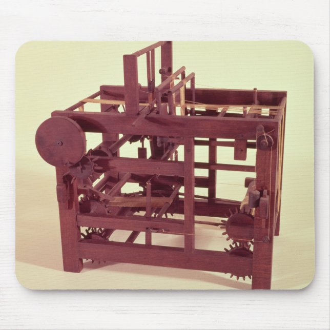Working model of a loom mouse pad (Front)