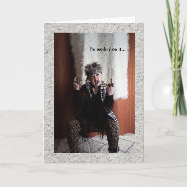 Working on List of Things I'm Handling Well Card (Front)