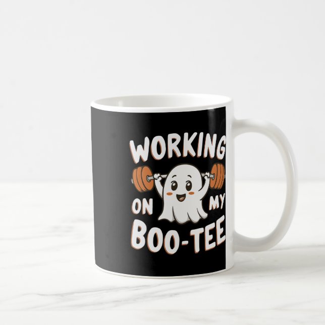 Working On My Boo Tee  Coffee Mug (Right)